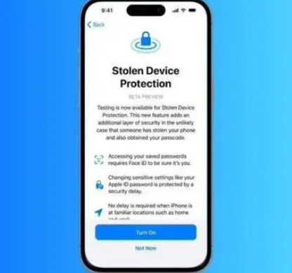 南涧苹果授权维修店分享被盗设备保护功能开启方法 