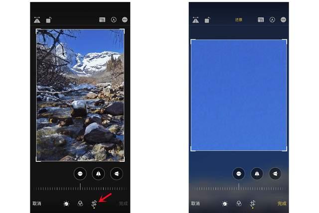 南涧苹果手机维修分享iPhone手机如何使用裁剪功能隐藏照片 